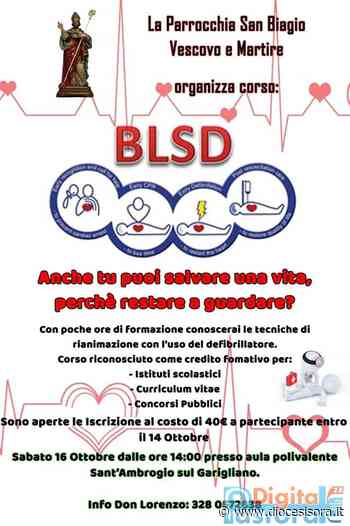 A Sant'Ambrogio sul Garigliano il Corso BLSD - Diocesi di Sora Cassino Aquino Pontecorvo