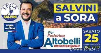 ELEZIONI SORA 2021 – Sabato sera Matteo Salvini in Piazza S. Restituta - Sora24