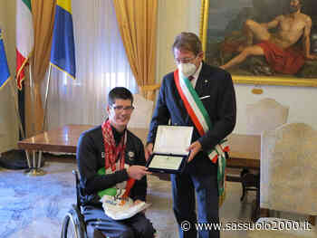 Il ringraziamento del Sindaco di Modena al campione paralimpico di nuoto Luigi Beggiato - sassuolo2000.it - SASSUOLO NOTIZIE - SASSUOLO 2000
