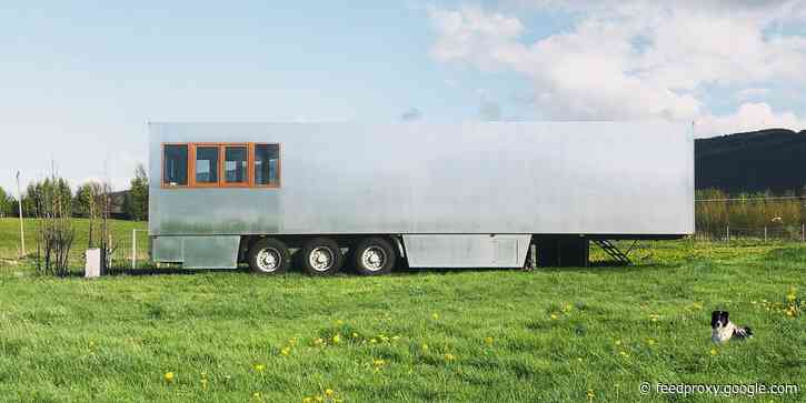 A company is turning refrigerator semi-trailers into mobile hotel rooms on wheels starting at $50 a night - see what it's like inside