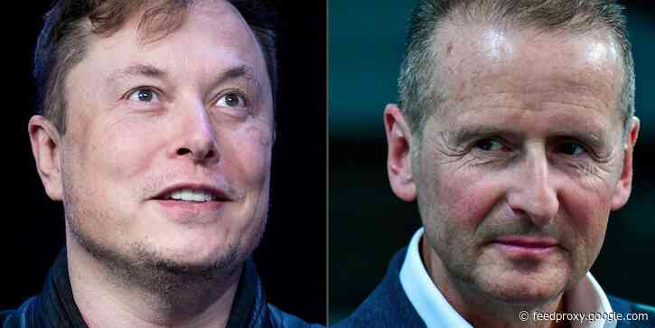 Elon Musk offers advice to 200 Volkswagen execs on how the German EV maker can streamline its supply chain
