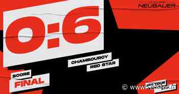 LIVE 5ème tour de Coupe de France Chambourcy / Red Star - Red Star