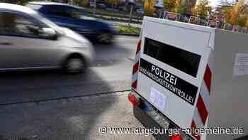 Mobiles Radargerät mit Klebefolie lahmgelegt - Augsburger Allgemeine