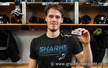 Jasper Weatherby scores in NHL debut - Grand Forks Herald