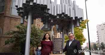 New public art inspired by London, Ont. nickname ‘Forest City’ unveiled downtown - Globalnews.ca
