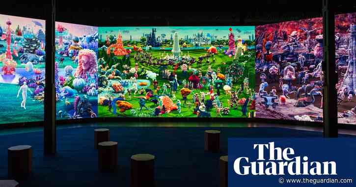 Madrid exhibition reimagines Bosch’s Garden of Earthly Delights for digital age