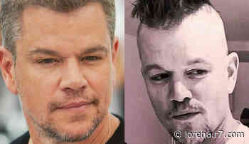 Matt Damon aparece com corte moicano e diz: 'projeto artístico das filhas' - R7.COM