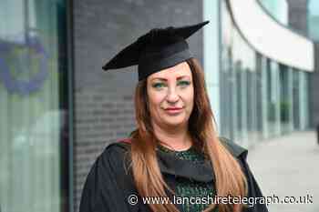 Mum-of two from Accrington wins award for outstanding achievement at graduation