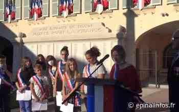 Cérémonie de la libération de Thaon-les-Vosges [vidéo] - Epinal infos - Epinal Infos