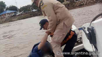 Paso de los Libres: Prefectura rescató a un navegante - Argentina.gob.ar Presidencia de la Nación