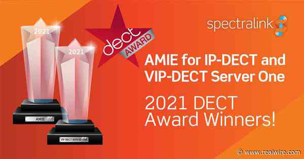 Spectralink wins DECT 2021 accolades for Enterprise Wireless Technology Solutions