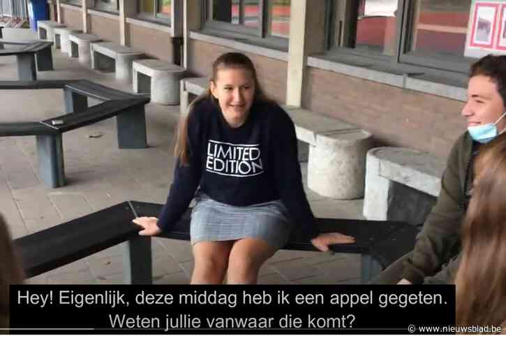 Milieuraad middenschool Sint-Martinus promoot korte keten