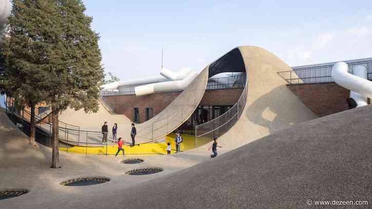 WAA transforms Beijing warehouses into a playscape for sensory learning