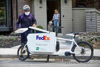 Bike couriers taking it to the streets in East Toronto as part of FedEx Express Canada initiative – Beach Metro Community News - Beach Metro News