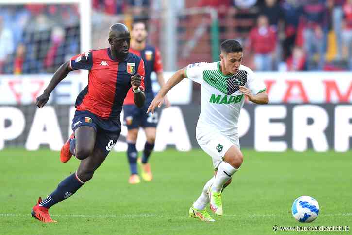 Genoa-Sassuolo, le pagelle: bene Destro, Criscito e Vasquez. Flop Sabelli, Badelj e Touré - Buon Calcio a Tutti
