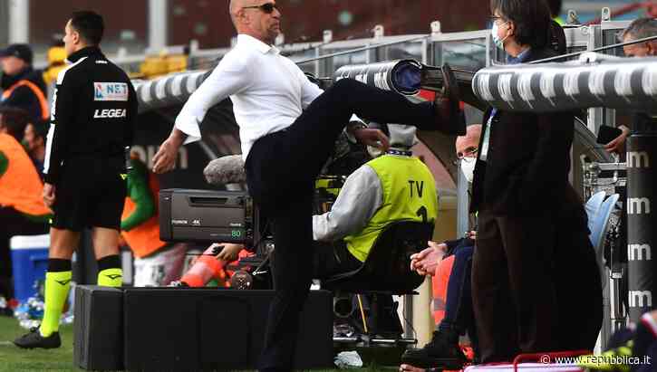 Genoa-Sassuolo, Ballardini: ''Futuro? Non decido io''. Dionisi: ''Risultato bugiardo'' - La Repubblica