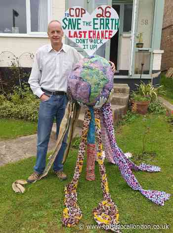 Chingford man creates display to send a message to COP26