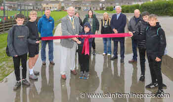 Fife Council: Skate park in Oakley opened by Provost Jim Leishman - Dunfermline Press