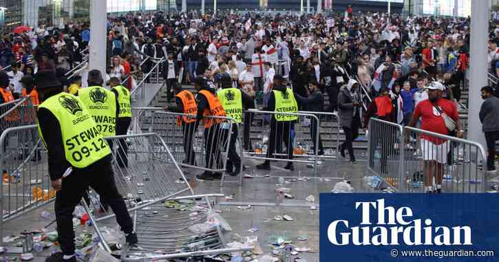 England hit with stadium fan ban for Wembley disorder