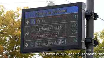 Das Augsburger Parkleitsystem ist jetzt in Betrieb