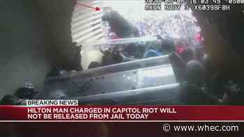 Hilton man charged in Capitol riot will not be released from jail