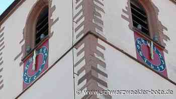 Defekt an Nagolder Turmuhr: Nach Defekt: Turmuhr am Nagolder Wahrzeichen  ist stehengeblieben