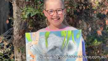 Narooma's Olivia Dudley wins top prize in national wildlife art competition - Narooma News