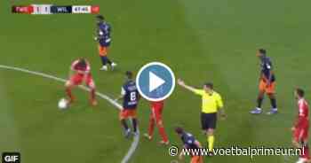 Zerrouki (Twente) gooit bal uit frustratie weg en krijgt tweede geel van Kamphuis - VoetbalPrimeur.nl