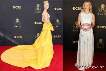Geel boven: de best geklede sterren op de rode loper van de Emmy's - Gazet van Antwerpen
