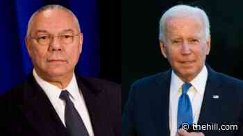 Biden orders flags at the White House at half-staff in honor of Colin Powell