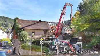 Abriss in Schramberg - Raben-Keller gehört bald der Vergangenheit an - Schwarzwälder Bote