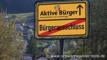 Kommunalpolitik in Schramberg - Gruppe Aktiver Bürger schrumpft - Schwarzwälder Bote