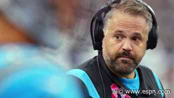 Rhule vows skidding Panthers to commit to run