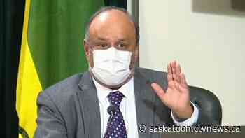 Sask. top doc says no more than 2-3 households should mix