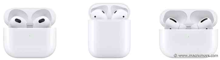 Apple's New AirPods Lineup Starts at $129 With AirPods 2, AirPods 3, AirPods Pro and AirPods Max