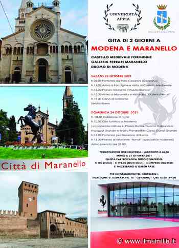 Genzano | UniAppia, gita a Modena e Maranello con visita a Castelli e Duomo - ilmamilio.it - L'informazione dei Castelli romani