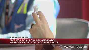 Report: FDA planning to allow 'mix and match' COVID-19 boosters