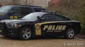 Wake Forest police respond to video of officer removing woman from car during traffic stop