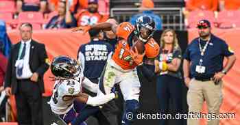 Courtland Sutton fantasy football start/sit advice: What to do with Broncos WR in Week 6 - DraftKings Nation