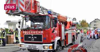 Heppenheim: Großaufgebot bei Kellerbrand in der Weststadt - Echo Online