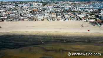 Data shows ship crossed over oil pipeline that ruptured