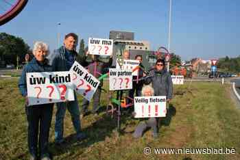 Buurtcomités willen “geen half werk op de N47” en zetten eisen kracht bij met artistiek project - Het Nieuwsblad