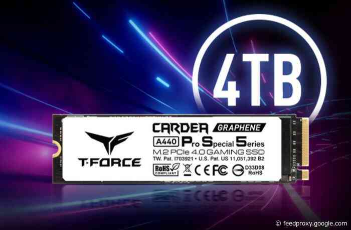 PlayStation 5 SSD Team T-FORCE CARDEA A440 Pro Special Series