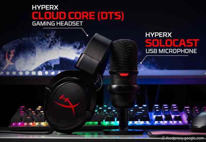 HyperX Streamer Starter Pack is a great starting bundle for aspiring streamers