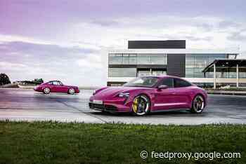 The Porsche Taycan EV is outselling the 911