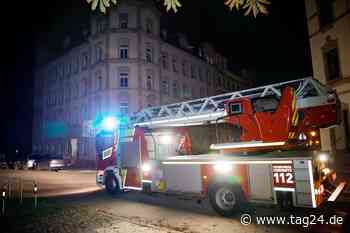 Brennender Mülleimer sorgt für Feuerwehreinsatz in Chemnitz - TAG24