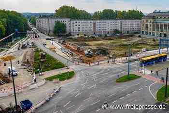 Kontaminiertes Erdreich auf Baustelle im Chemnitzer Zentrum gefunden - Freie Presse