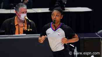 NBA hires Danielle Scott as the league's sixth female full-time referee - ESPN