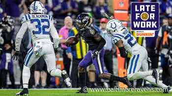 Late for Work 10/14: Marquise Brown Takes Issue With Bart Scott's Diss - BaltimoreRavens.com