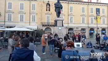 "Trieste chiama Parma risponde": presidio dei no Green pass in piazza Garibaldi - ParmaToday